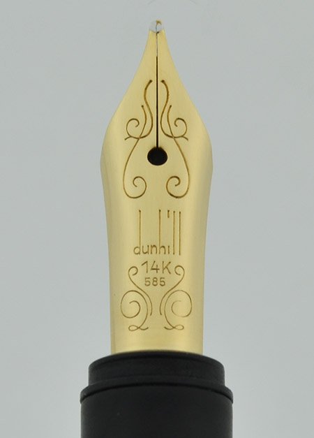 Dunhill Gemline Fountain Pen by Montblanc - Gold Barley, 14k